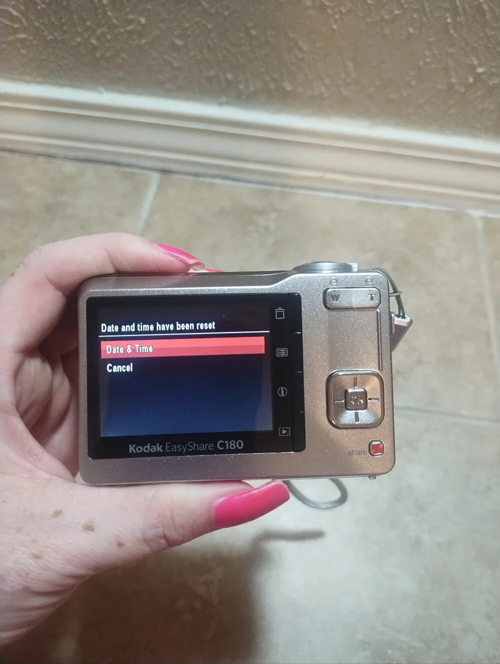 Kodak Camera Easyshare C180 10.2 Tested Works Great